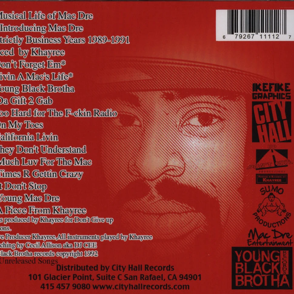 Mac Dre - Musical Life Of Mac Dre 1: Strictly Business Years