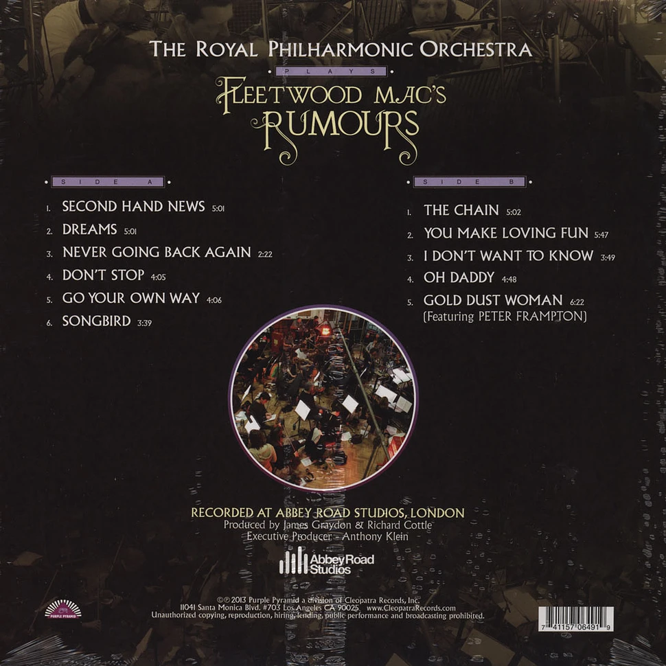 Royal Philharmonic Orchestra - Plays Fleetwood Macs Rumours
