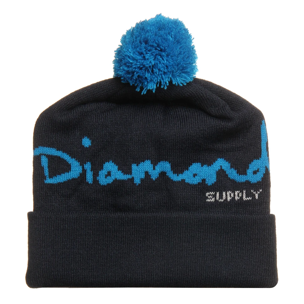 Diamond Supply Co. - OG Script Pom Beanie