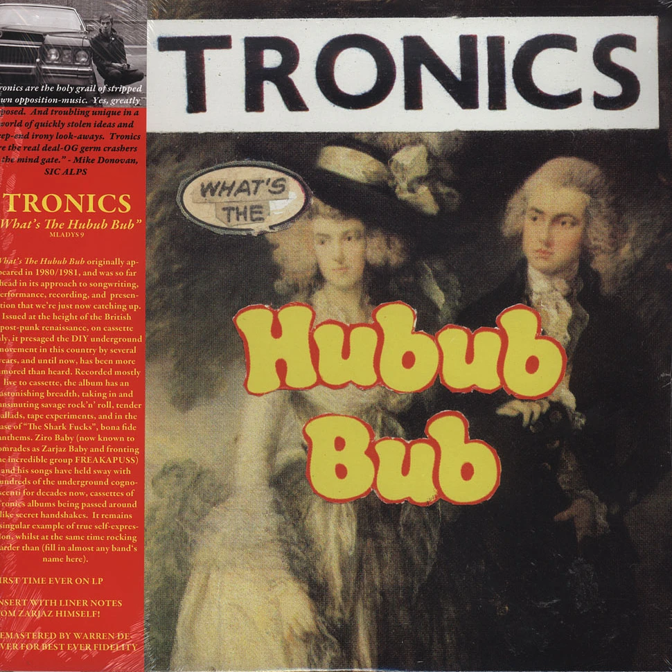 Tronics - What's The Hubub Bub