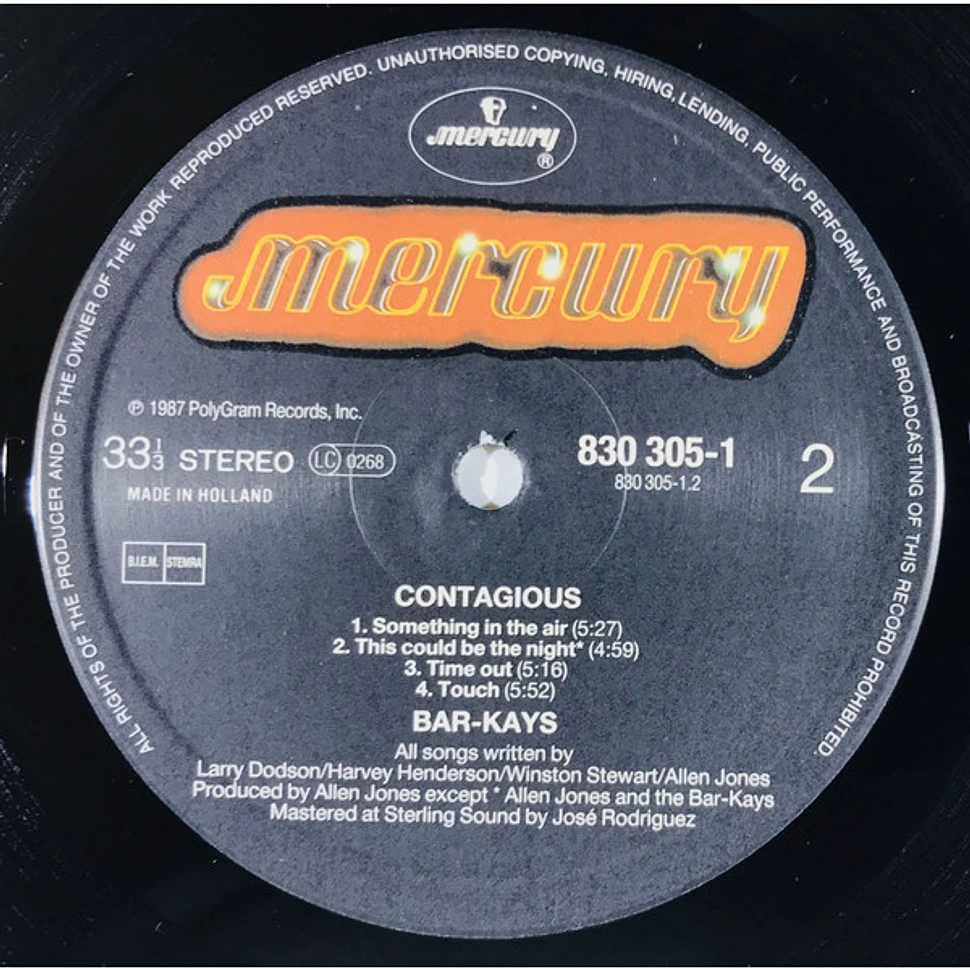 Bar-Kays - Contagious