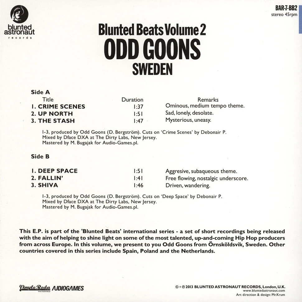Odd Goons - Blunted Beats Volume 2