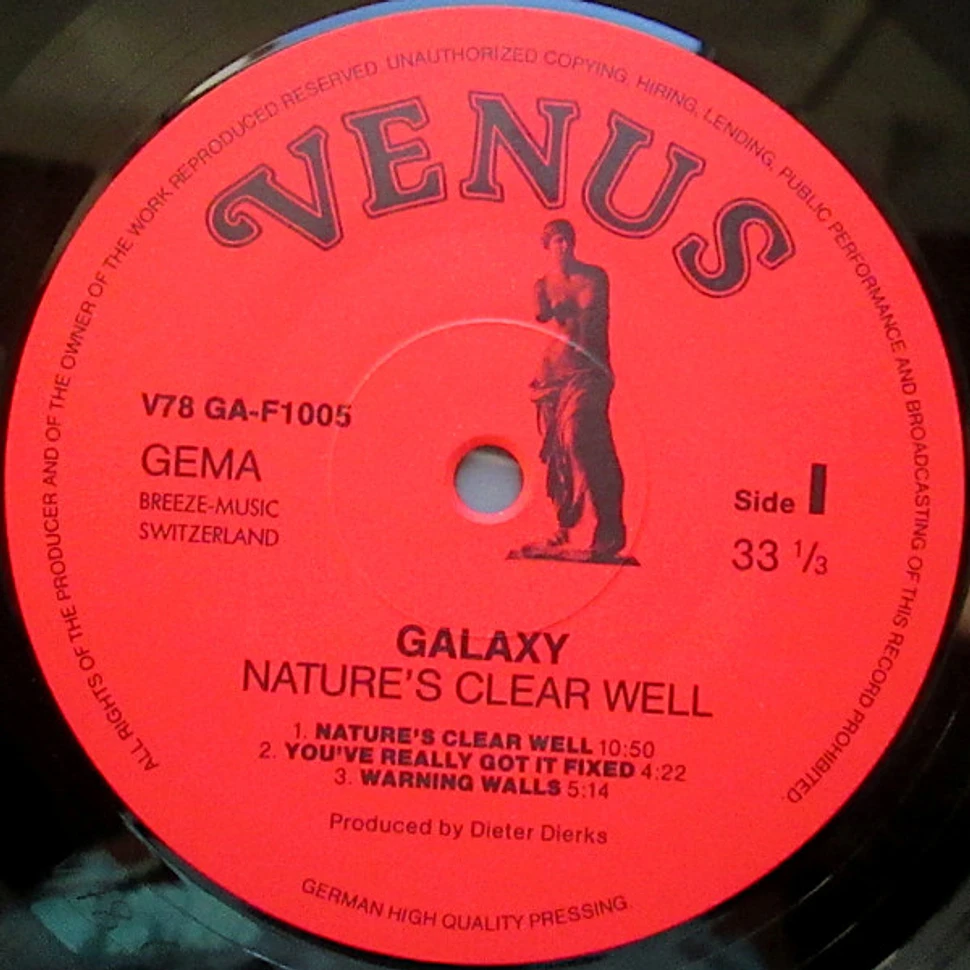 Galaxy - Nature's Clear Well