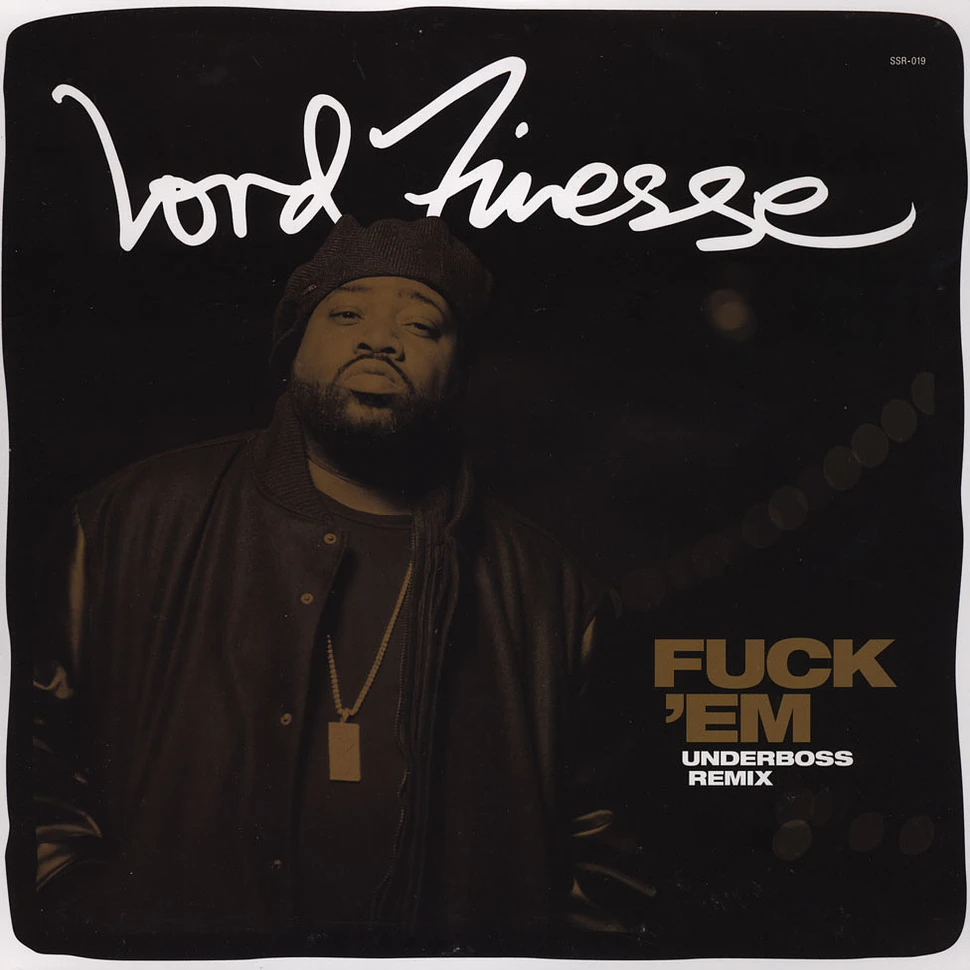 Lord Finesse - Fuck ‘Em Underboss Remix Black Vinyl Edition