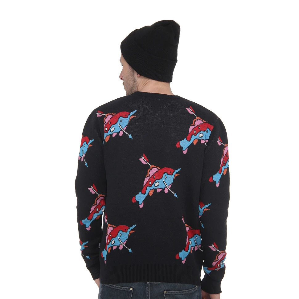 Rockwell by Parra - Catch Of The Day Knitted Pullover