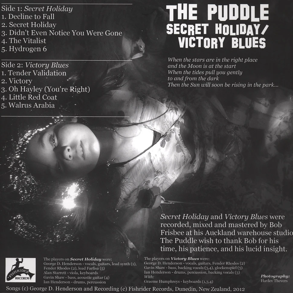 The Puddle - Secret Holiday / Victory Blues