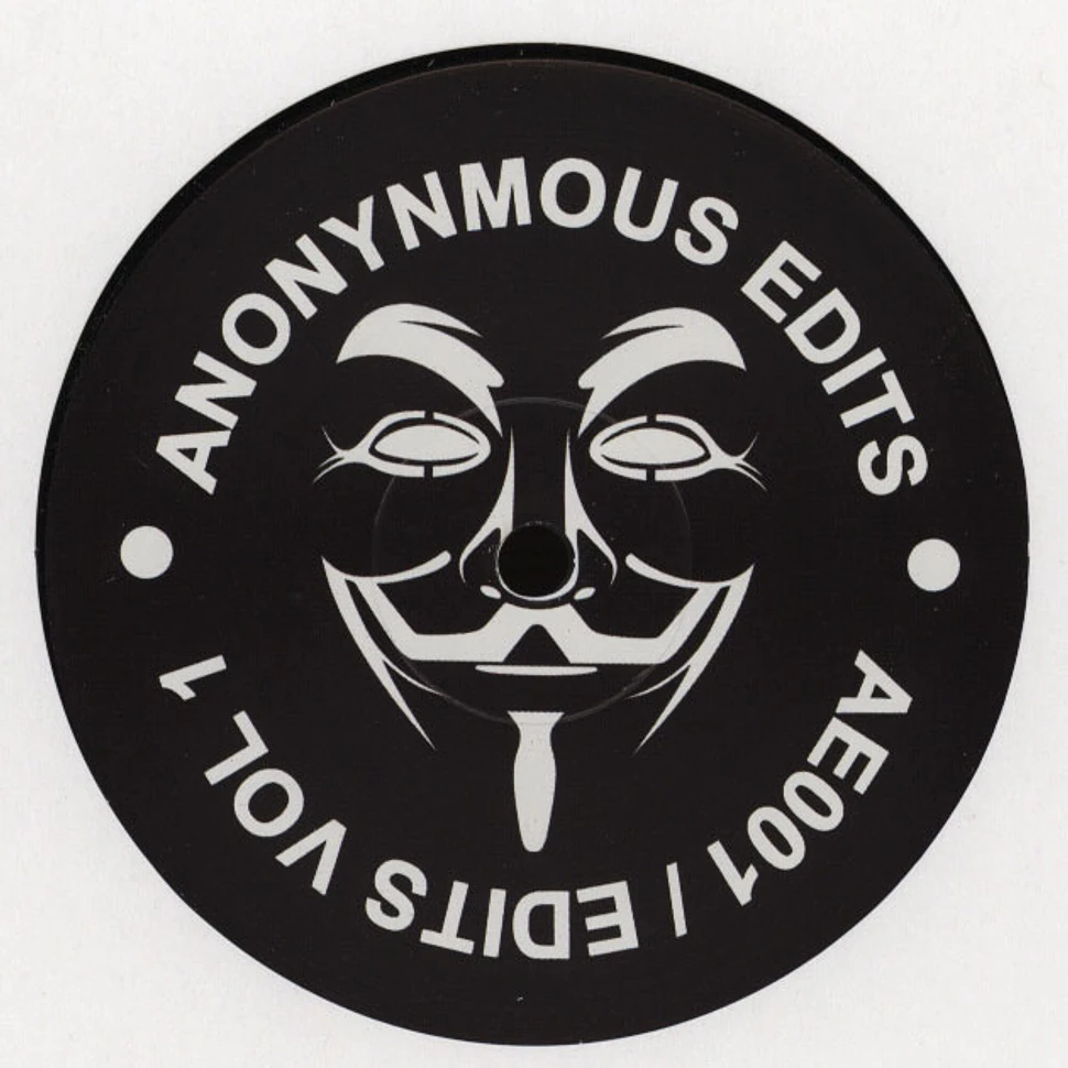 Anonymous Edits - Volume 1