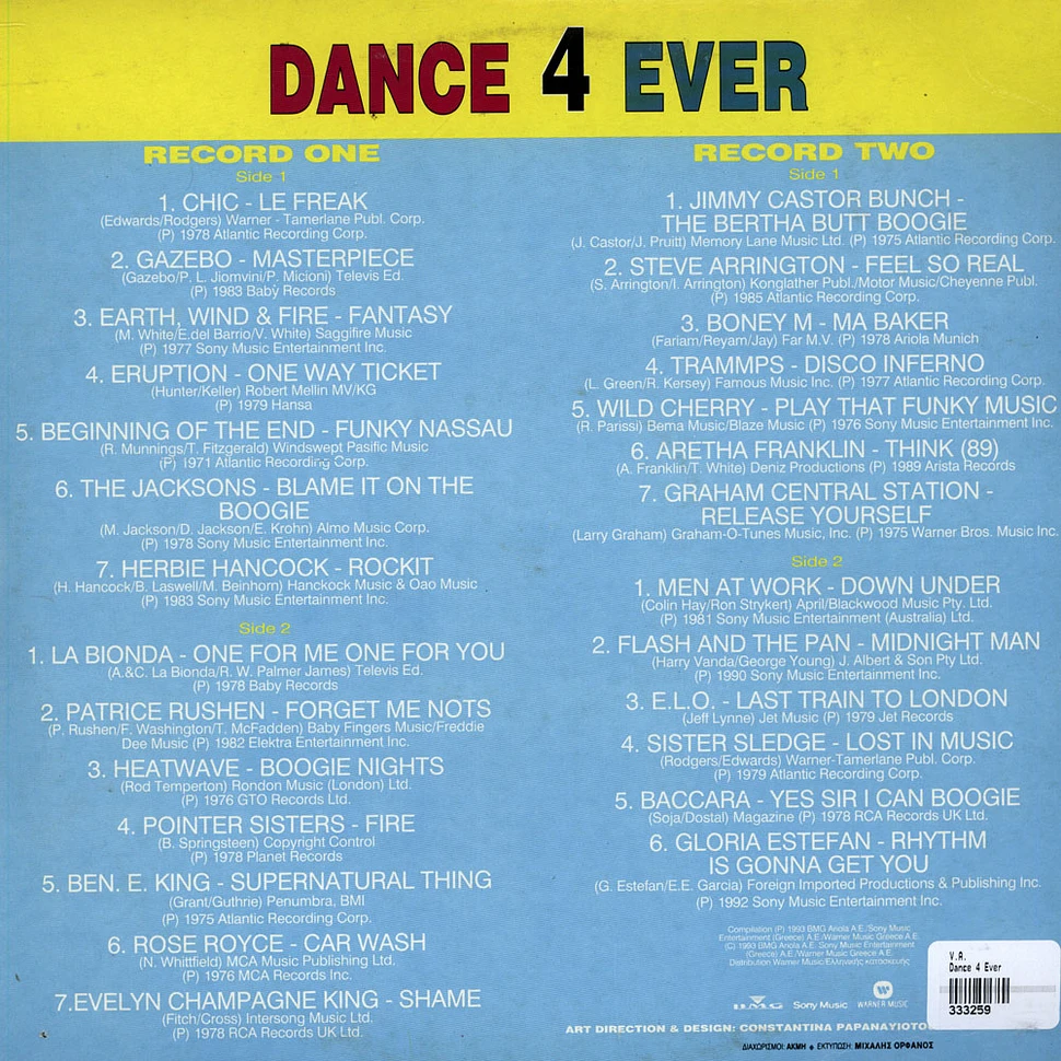 V.A. - Dance 4 Ever
