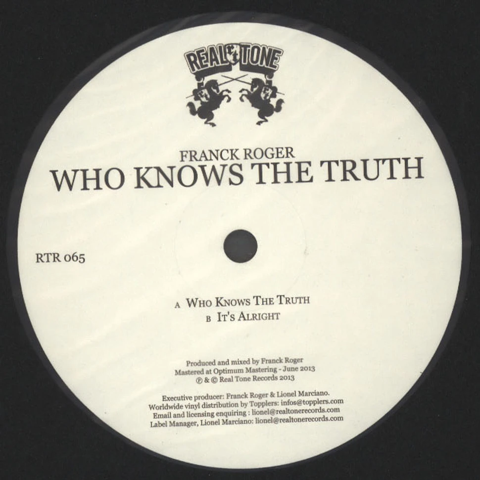 Franck Roger - Who Knows The Truth