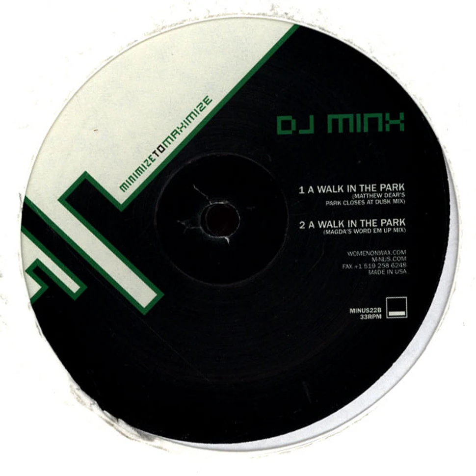 DJ Minx - A Walk In The Park EP