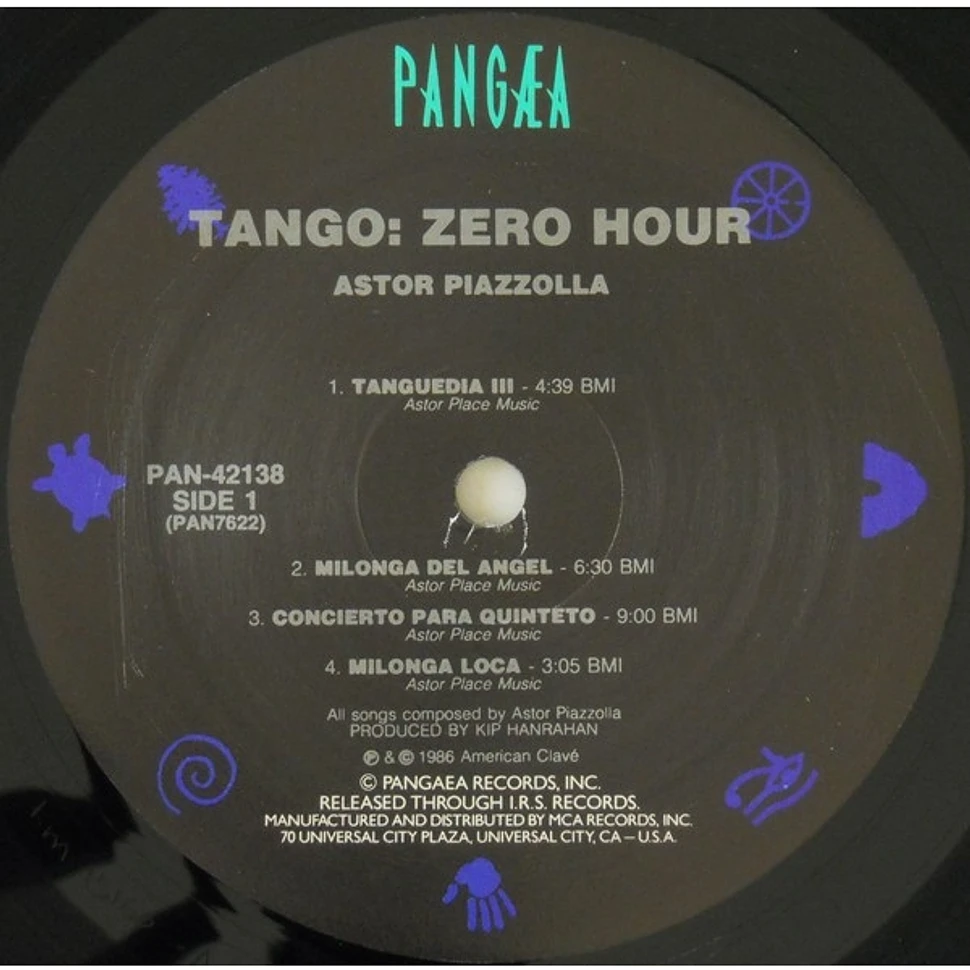 Astor Piazzolla Y Su Quinteto Tango Nuevo - Tango: Zero Hour / Nuevo Tango: Hora Zero