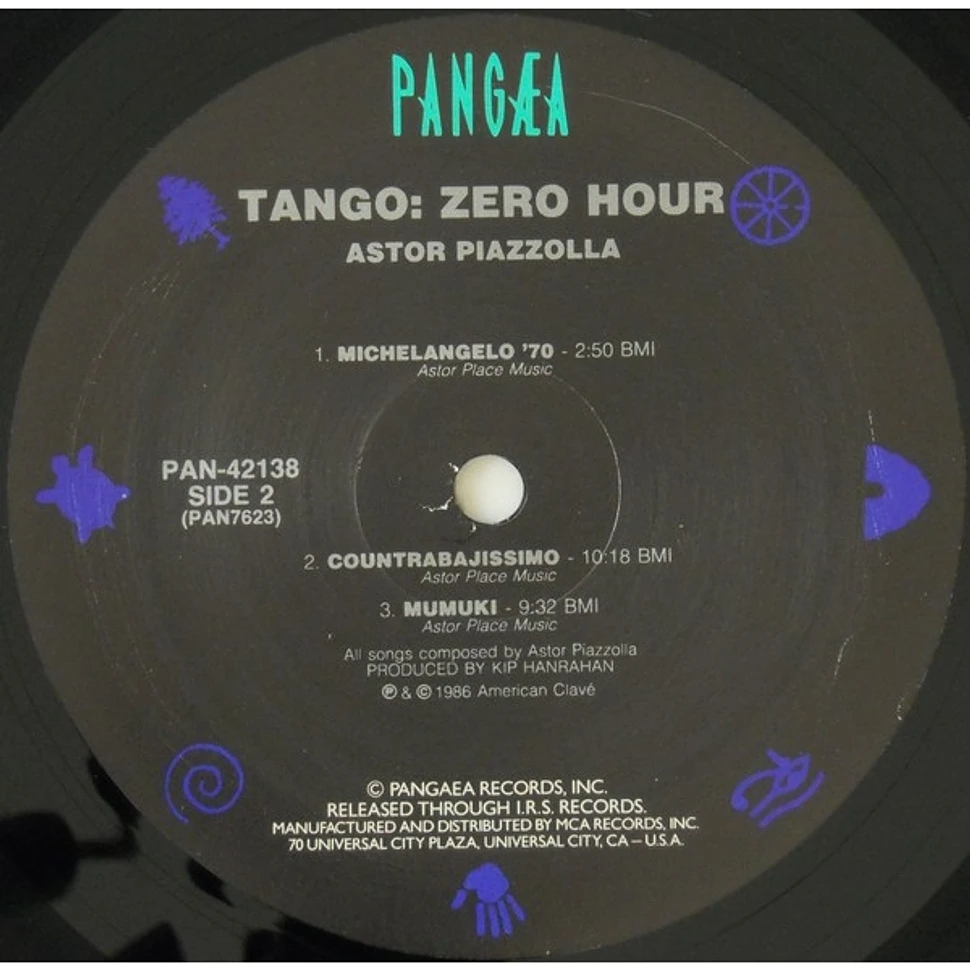 Astor Piazzolla Y Su Quinteto Tango Nuevo - Tango: Zero Hour / Nuevo Tango: Hora Zero