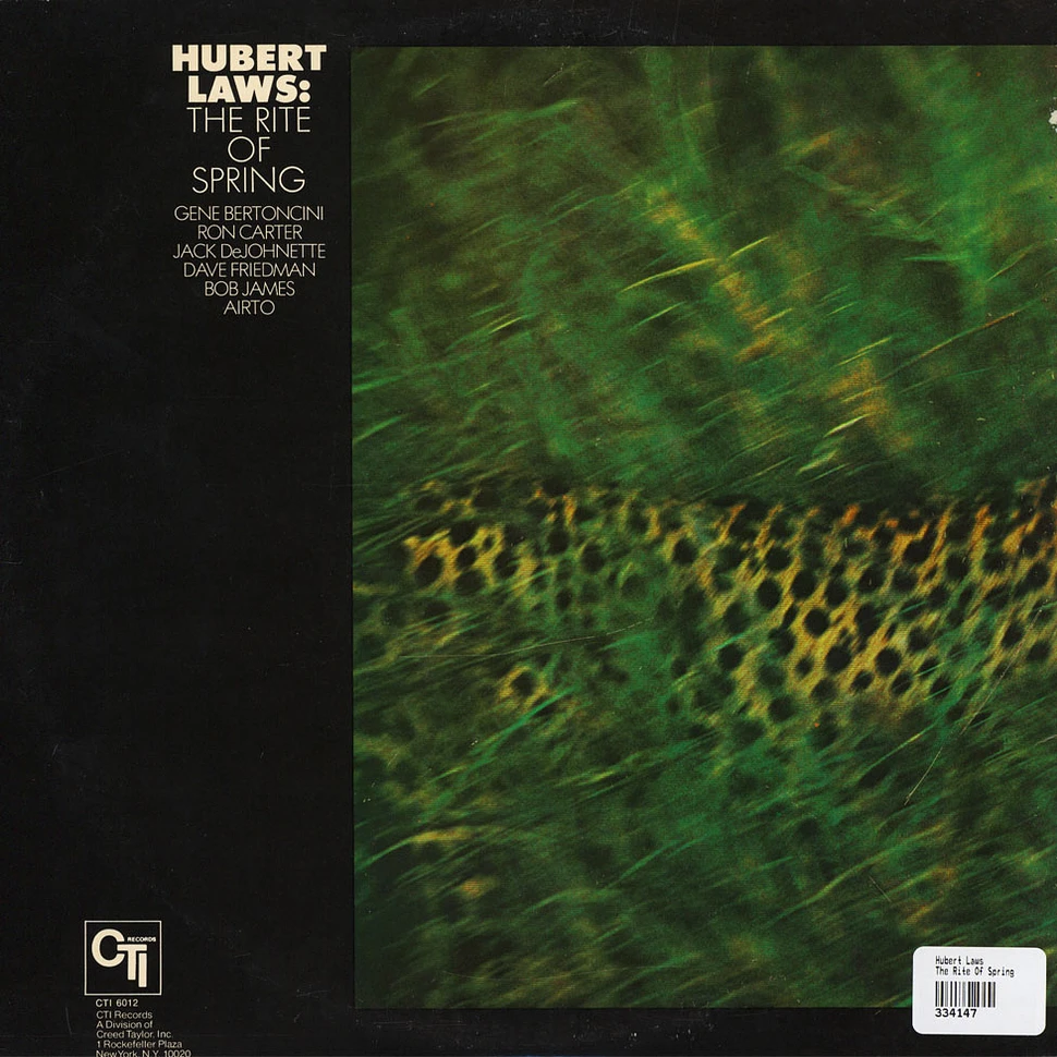 Hubert Laws - The Rite Of Spring