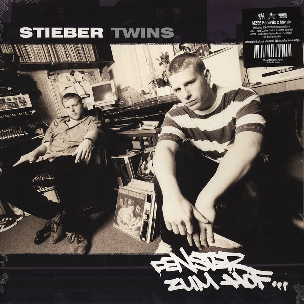 Stieber Twins - Fenster Zum Hof ... HHV Exclusive Grey Vinyl Edition