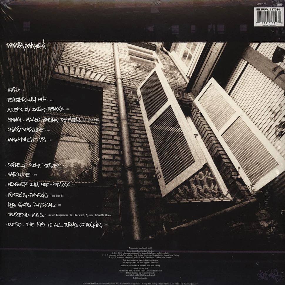 Stieber Twins - Fenster Zum Hof ... HHV Exclusive Grey Vinyl Edition