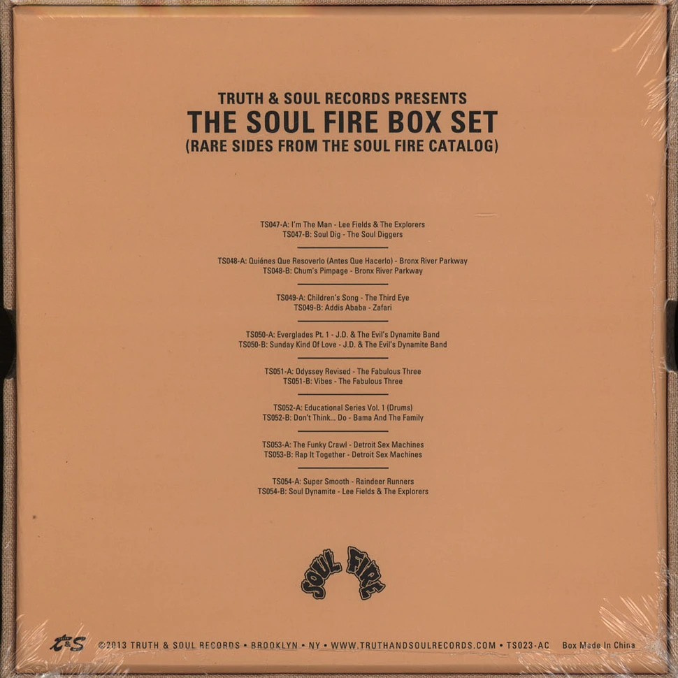V.A. - Soul Fire 8x7" Box Set