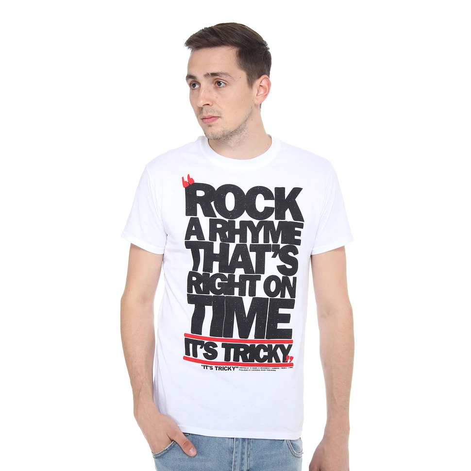 Run DMC - It's Tricky Lyrics T-Shirt
