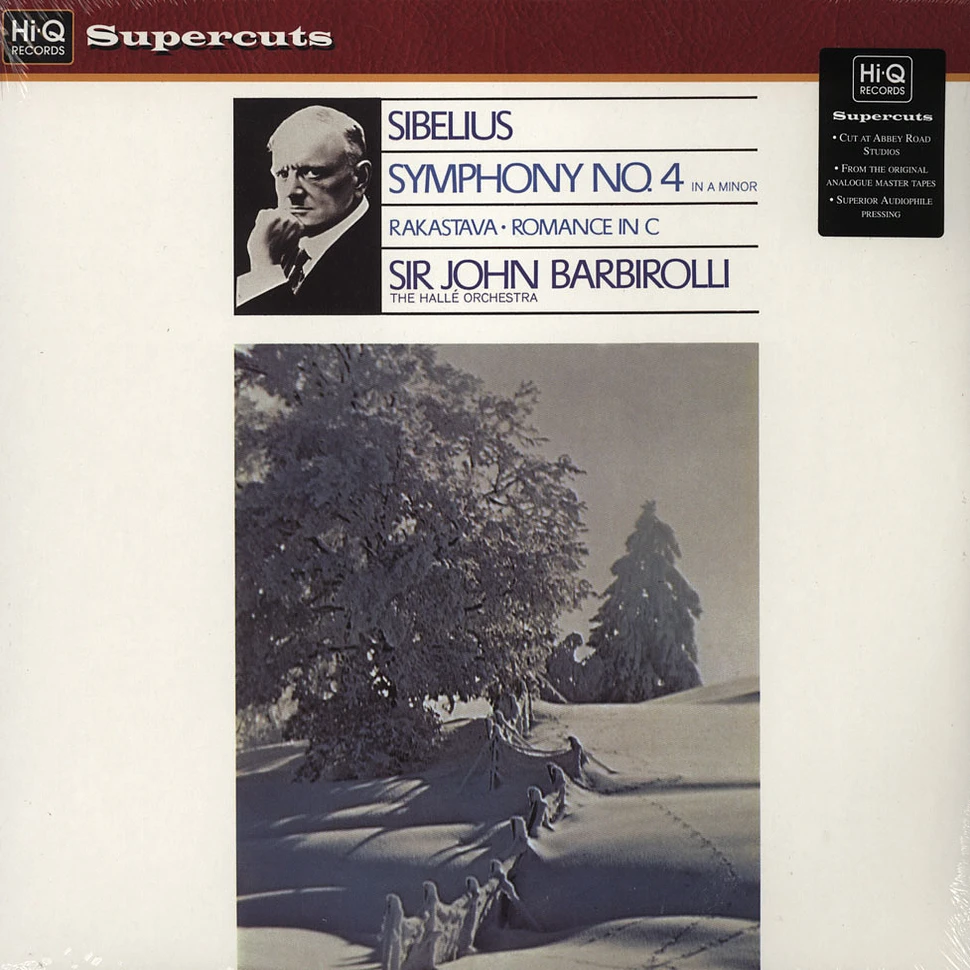 Barbirolli / Halle Orchestra - Sibelius Sym 4