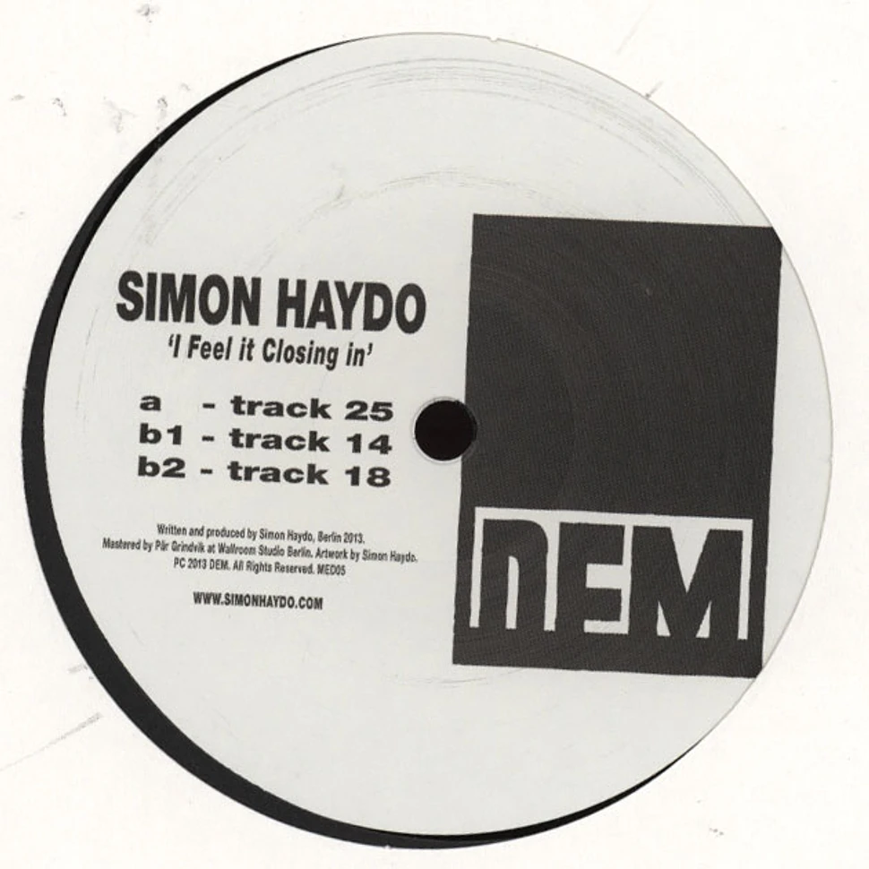 Simon Haydo - I Feel It Closing In