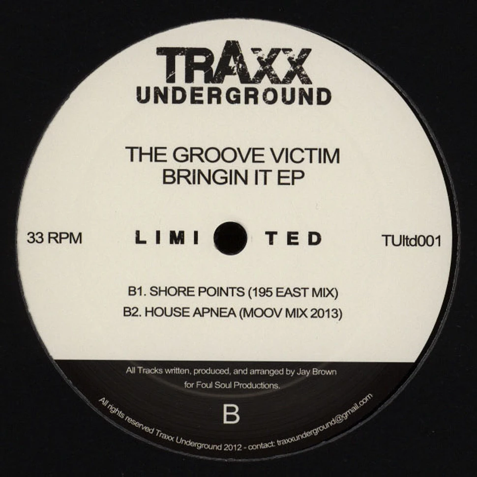 The Groove Victim - Bringin It EP