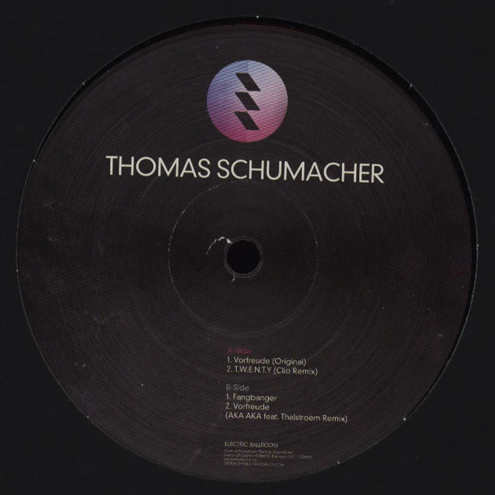 Thomas Schumacher - Vorfreude Ep
