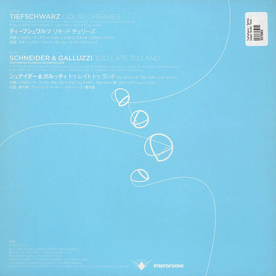 Tiefschwarz / Guido Schneider & André Galluzzi - Cocoon Morphs Tokyo - 50th 12" Release Part I
