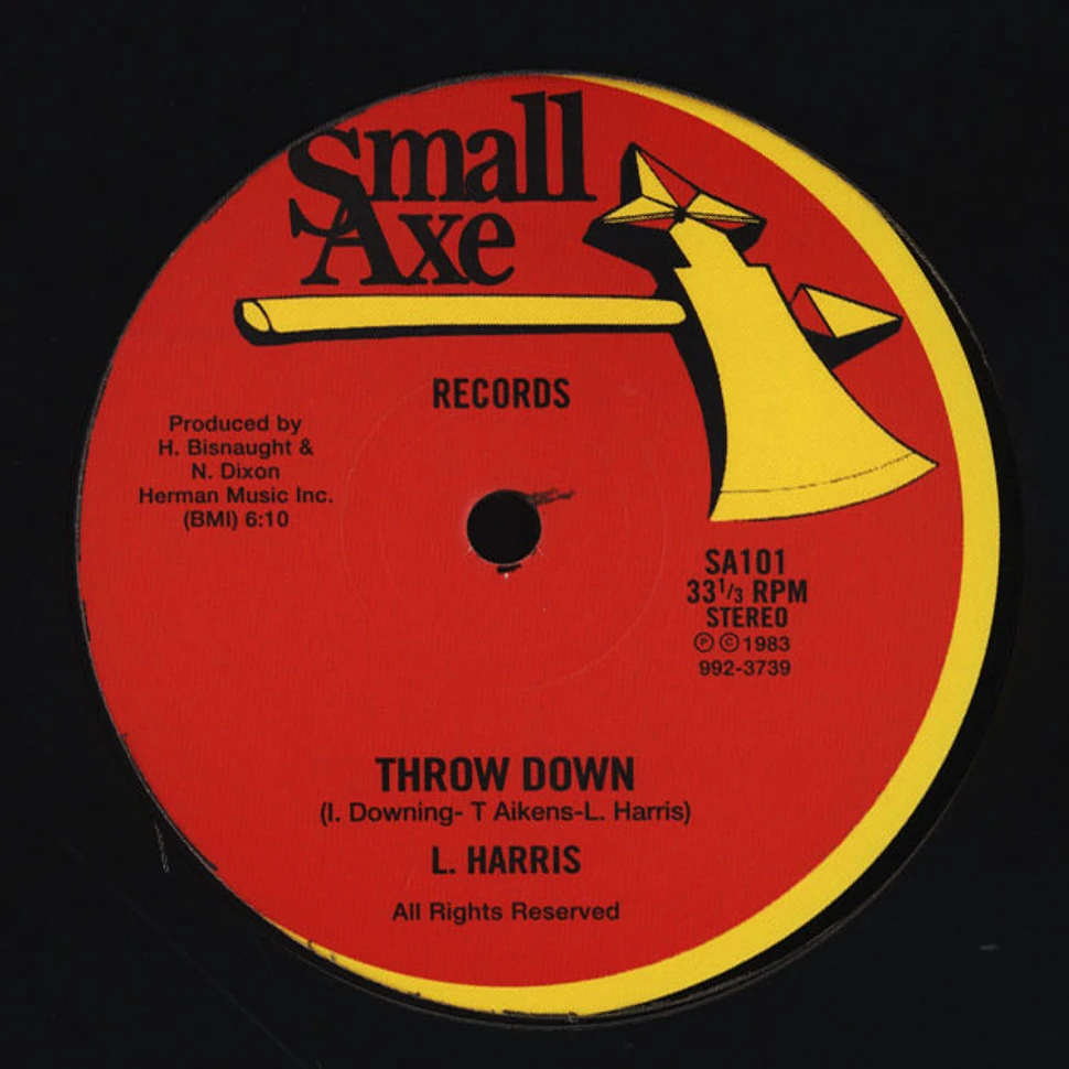 Larry Harris / Sparkles, The - Throwdown / Trying To Get Over