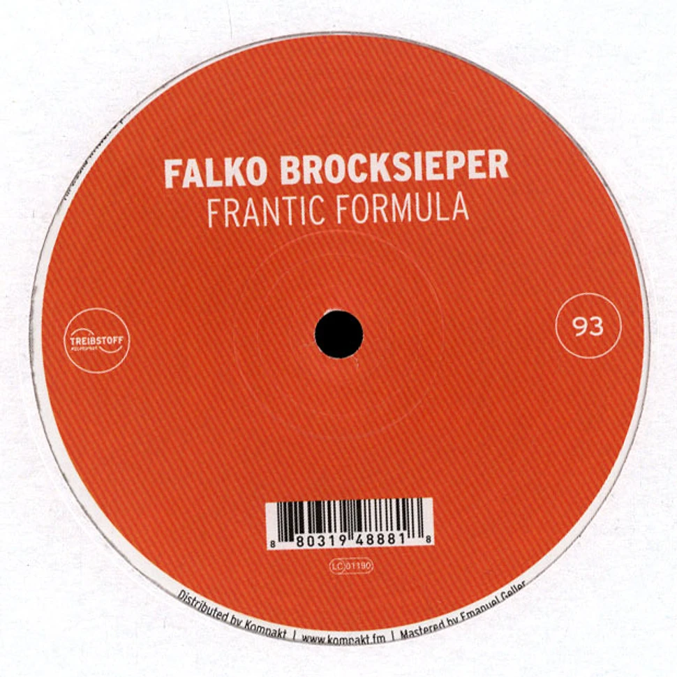 Falko Brocksieper - Frantic Formula