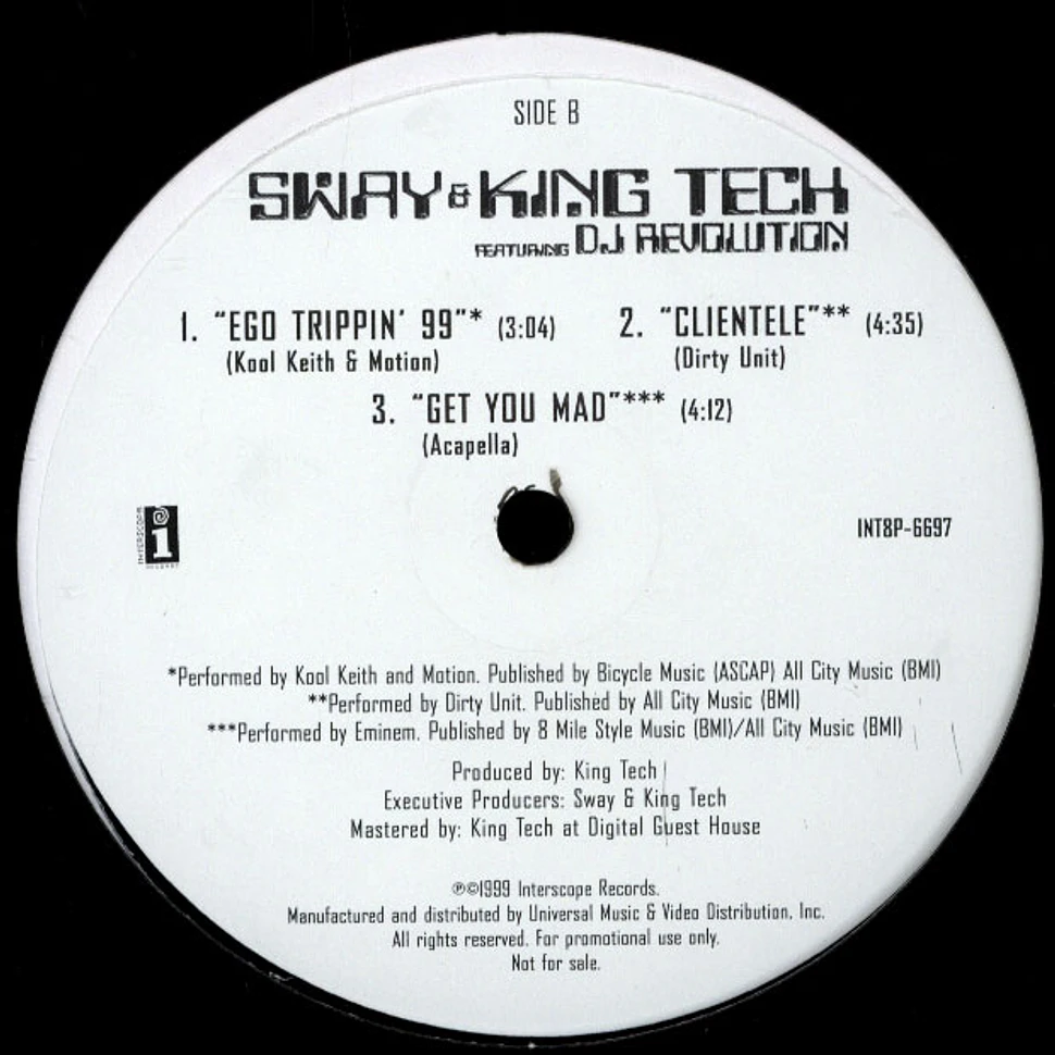 Sway & King Tech Featuring DJ Revolution - Get You Mad
