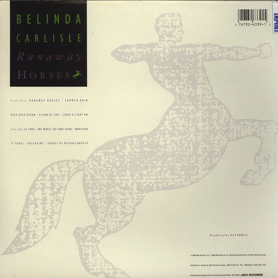 Belinda Carlisle - Runaway Horses