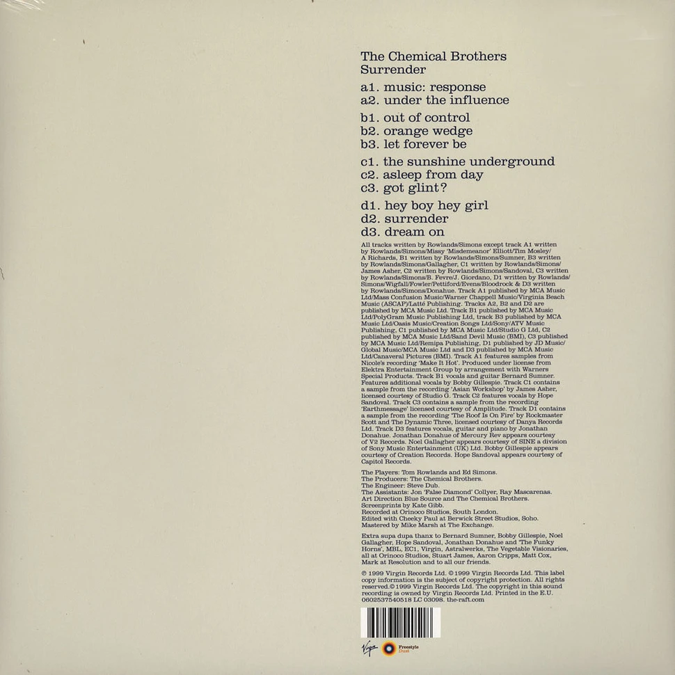 Chemical Brothers - Surrender V40 Edition