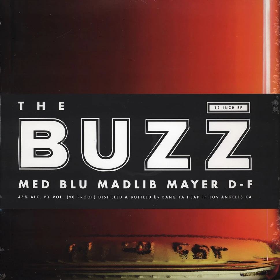MED, Blu & Madlib - The Buzz EP feat. Mayer Hawthorne & Dam-Funk