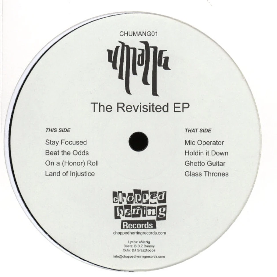 uMaNg - The Revisited EP