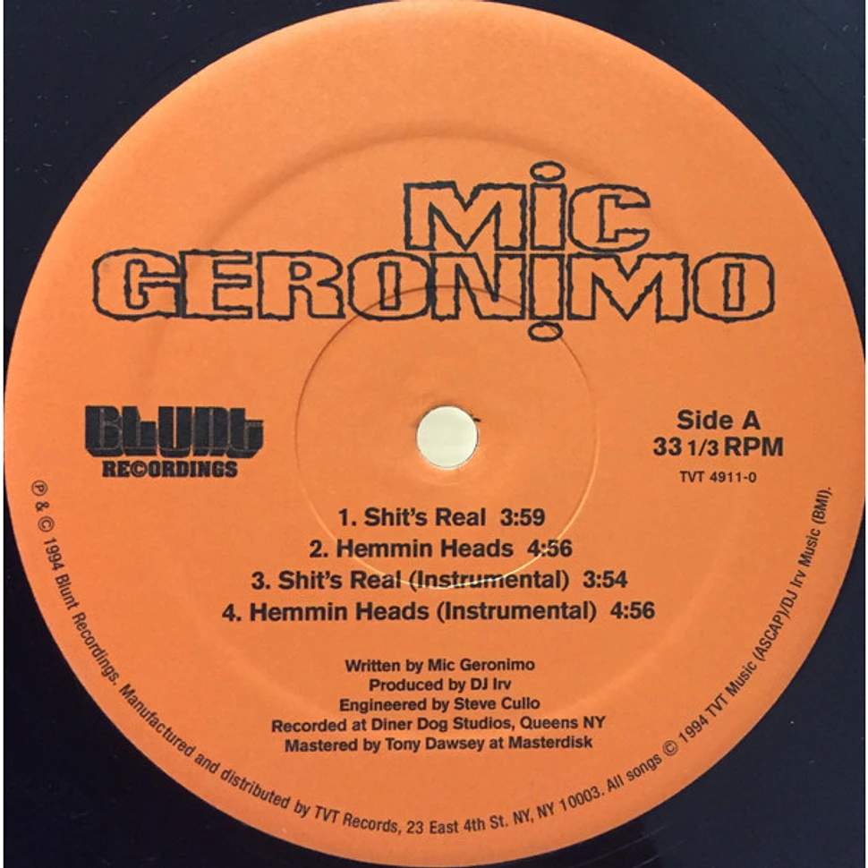 Mic Geronimo - It's Real