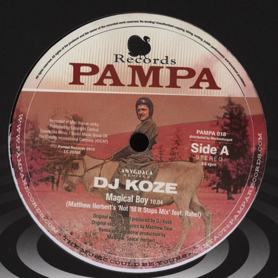DJ Koze - Amygdala Remixes 1