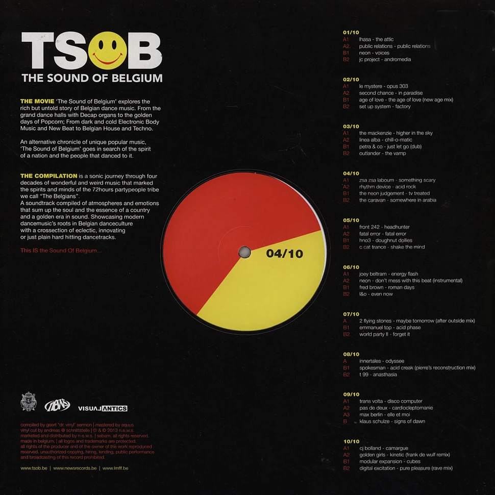 V.A. - TSOB - The Sound Of Belgium 4/10
