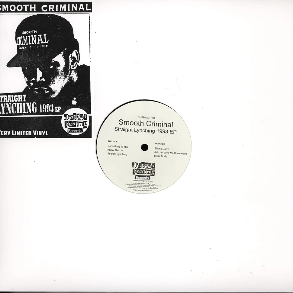 Smooth Criminal - Straight Lynching 1993 EP