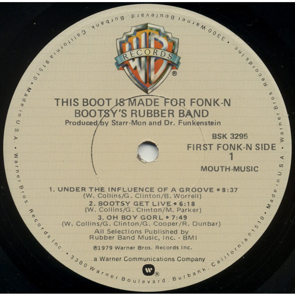 Bootsy's Rubber Band - This Boot Is Made For Fonk-n
