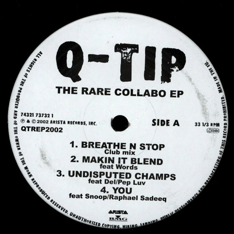 Q-Tip - The Rare Collabo EP