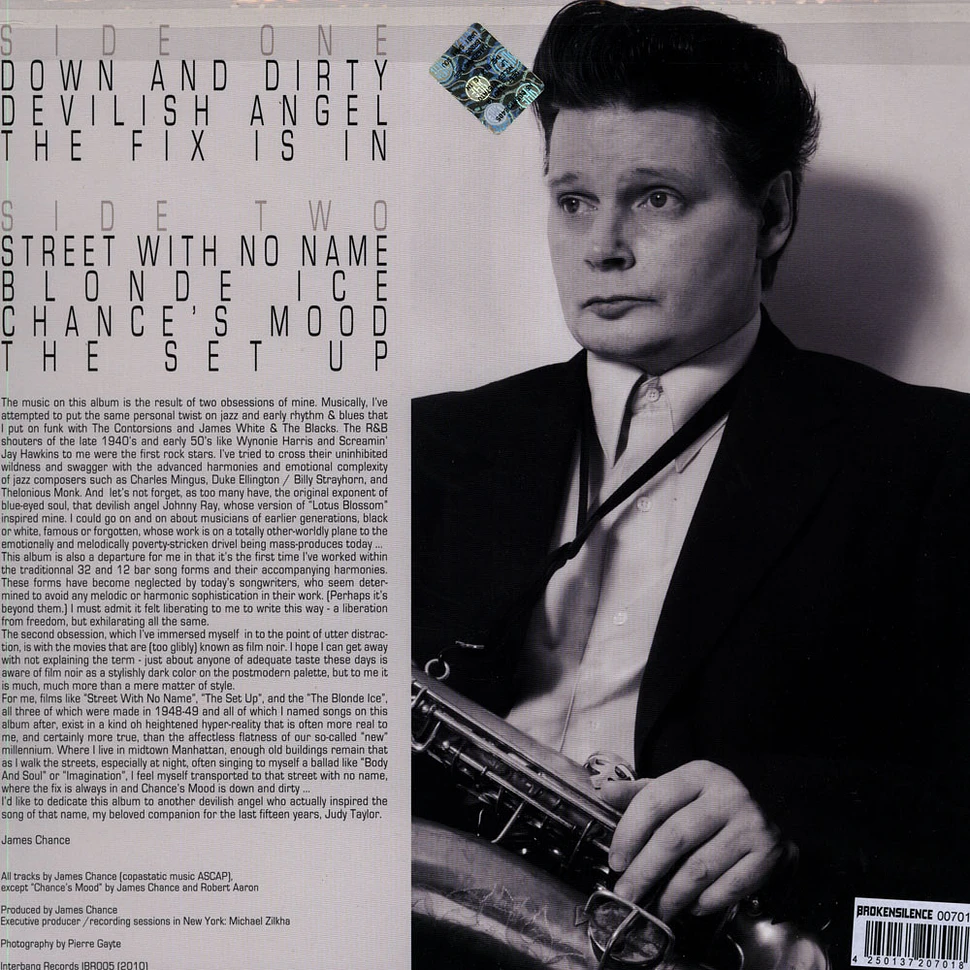 James Chance & Terminal City - The Fix Is In