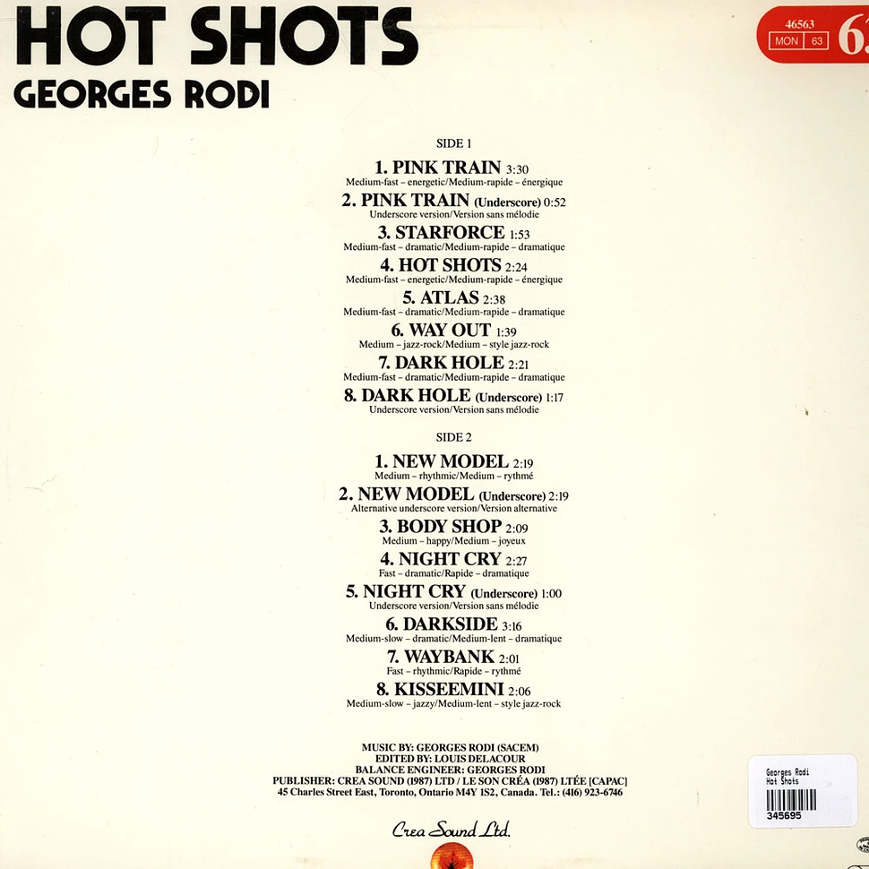 Georges Rodi - Hot Shots