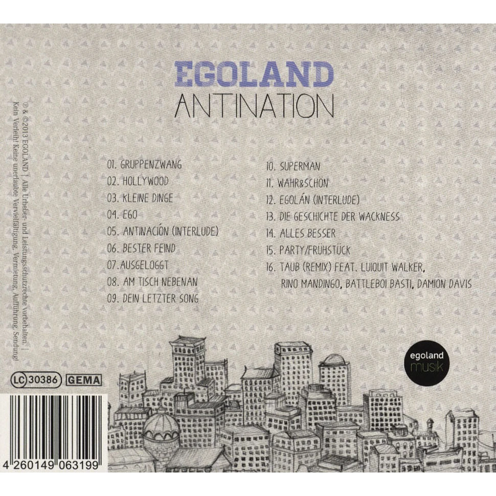 Egoland - Antination