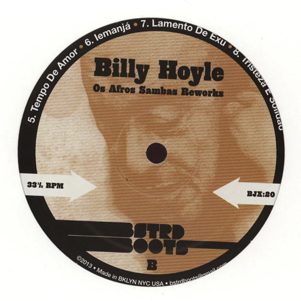 Billy Hoyle - Os Afros Sambas Reworks