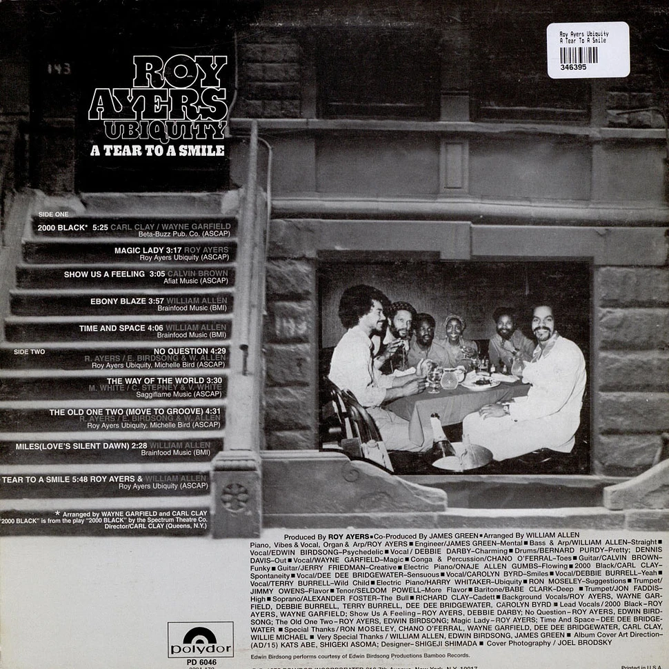 Roy Ayers Ubiquity - A Tear To A Smile