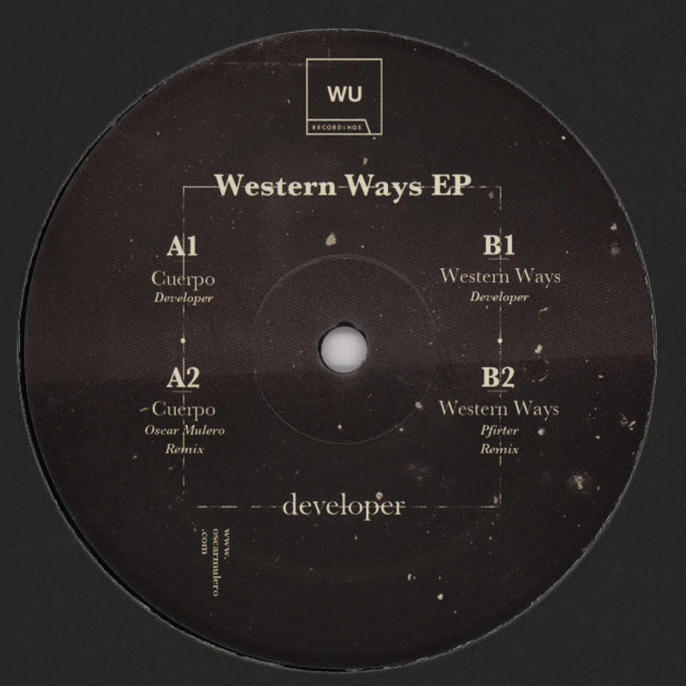 Developer - Western Ways EP