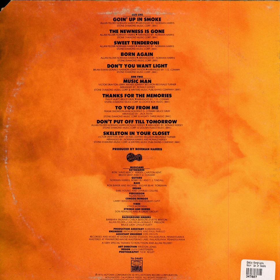 Eddie Kendricks - Goin' Up In Smoke