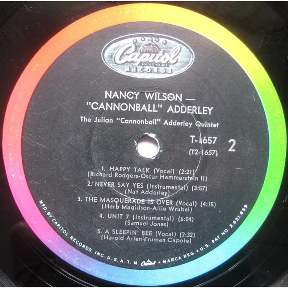 Nancy Wilson / The Cannonball Adderley Quintet - Nancy Wilson / Cannonball Adderley