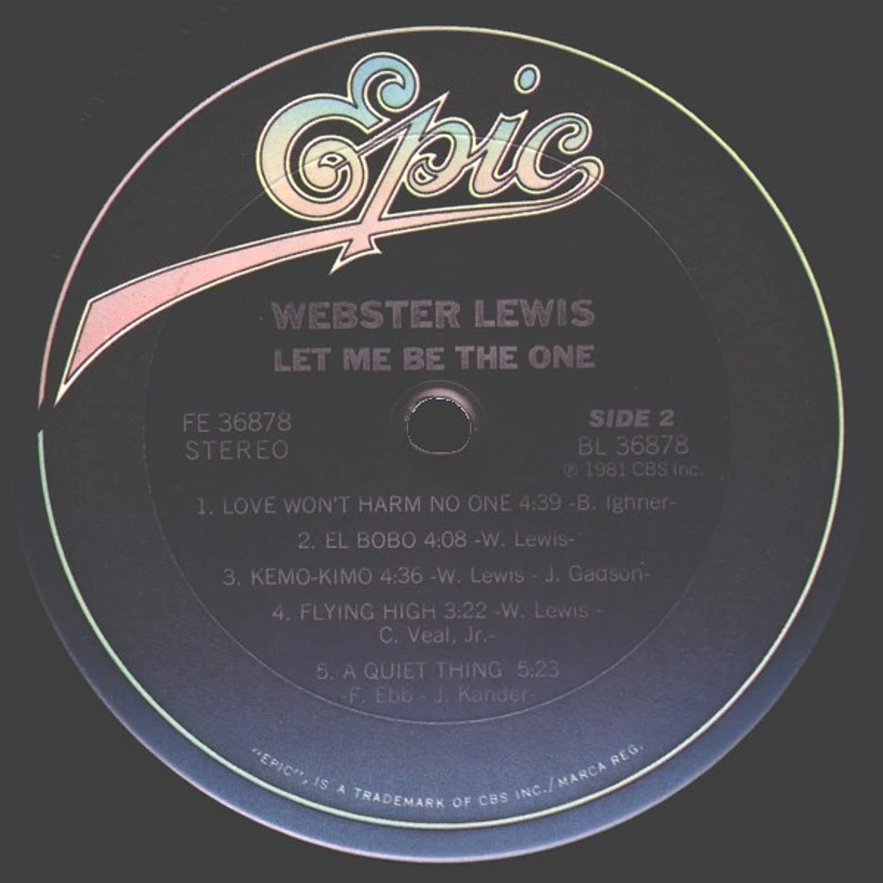 Webster Lewis -Do It With Style promo 12-