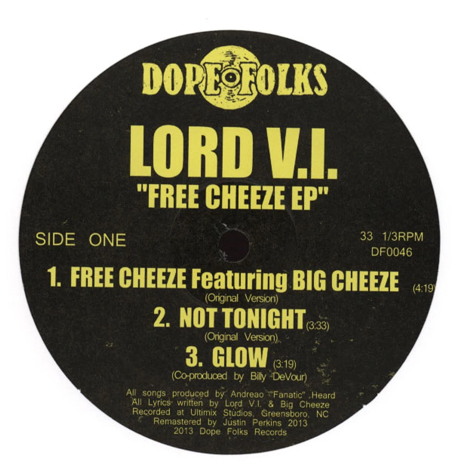 Lord V.I. - Free Cheeze EP