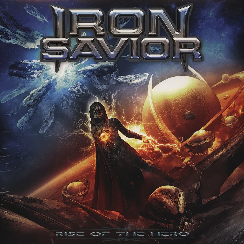 Iron Savior - Rise Of The Hero Blue Vinyl Edition